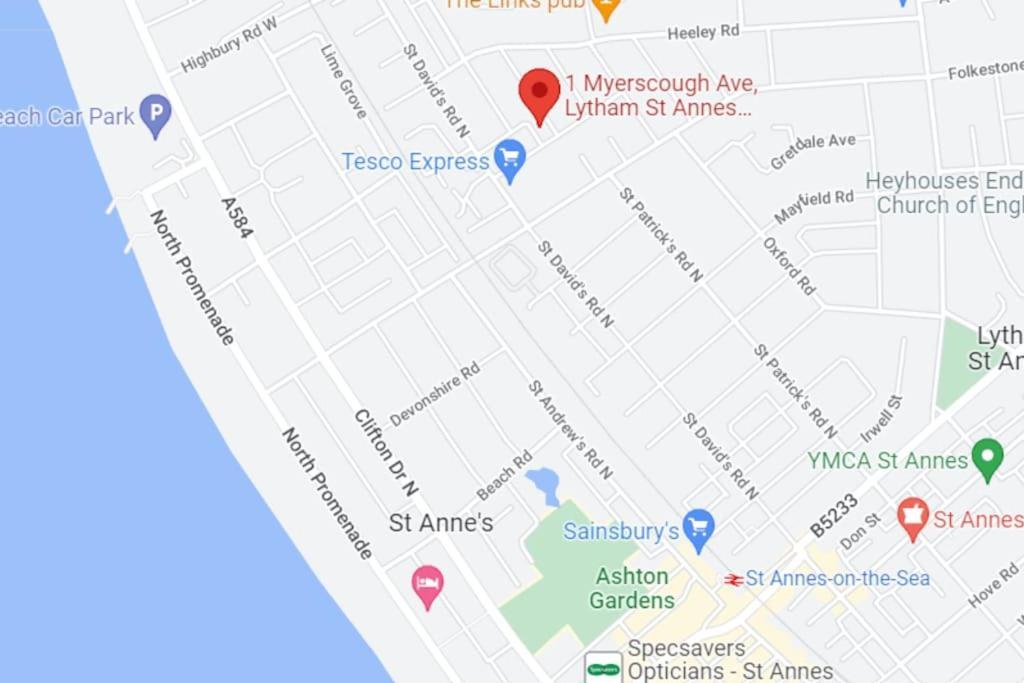 فيلا ليثام سانت أنيهفي 2 Bed Sleeps 6 Beach Retreat St Annes On Sea المظهر الخارجي الصورة
